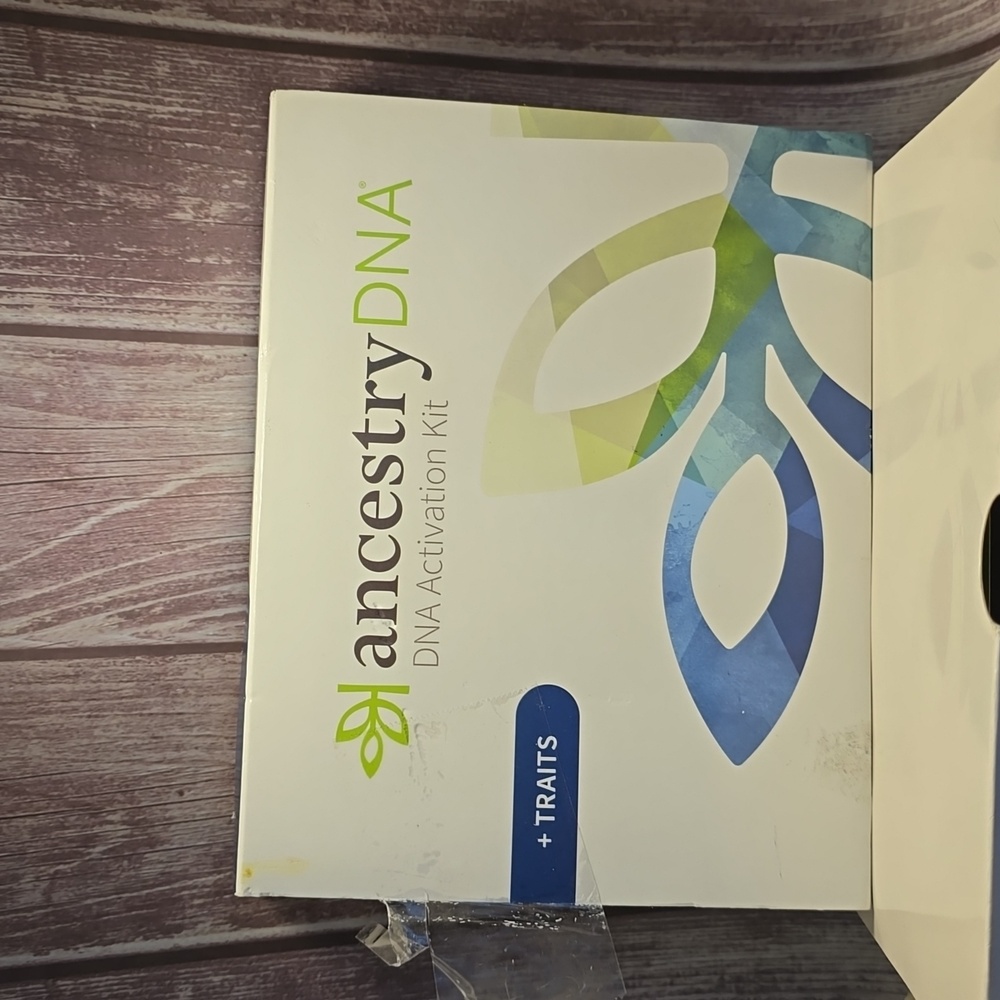 Ancestry DNA Kit +Traits Open Box sample kit sealed**